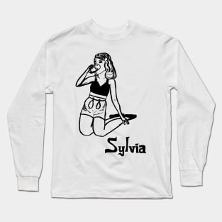 Sylvia Plath Long Sleeve T-Shirt